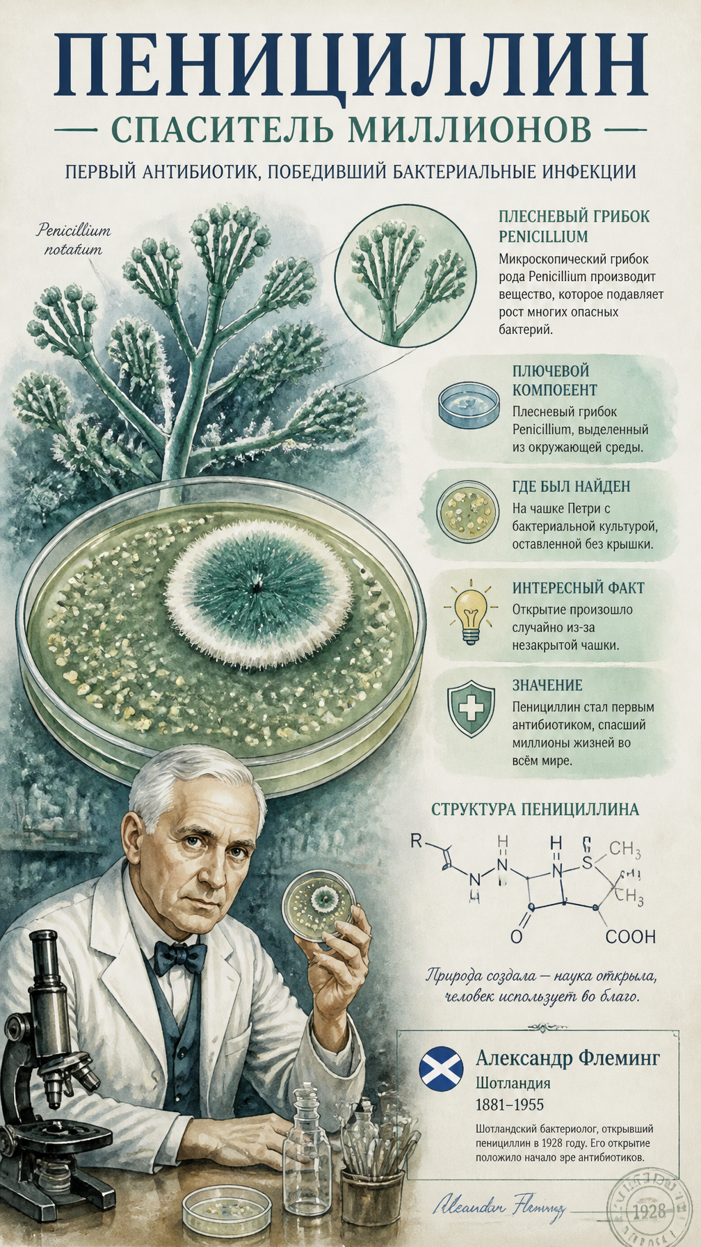 The Discovery of Penicillin Scientific Study