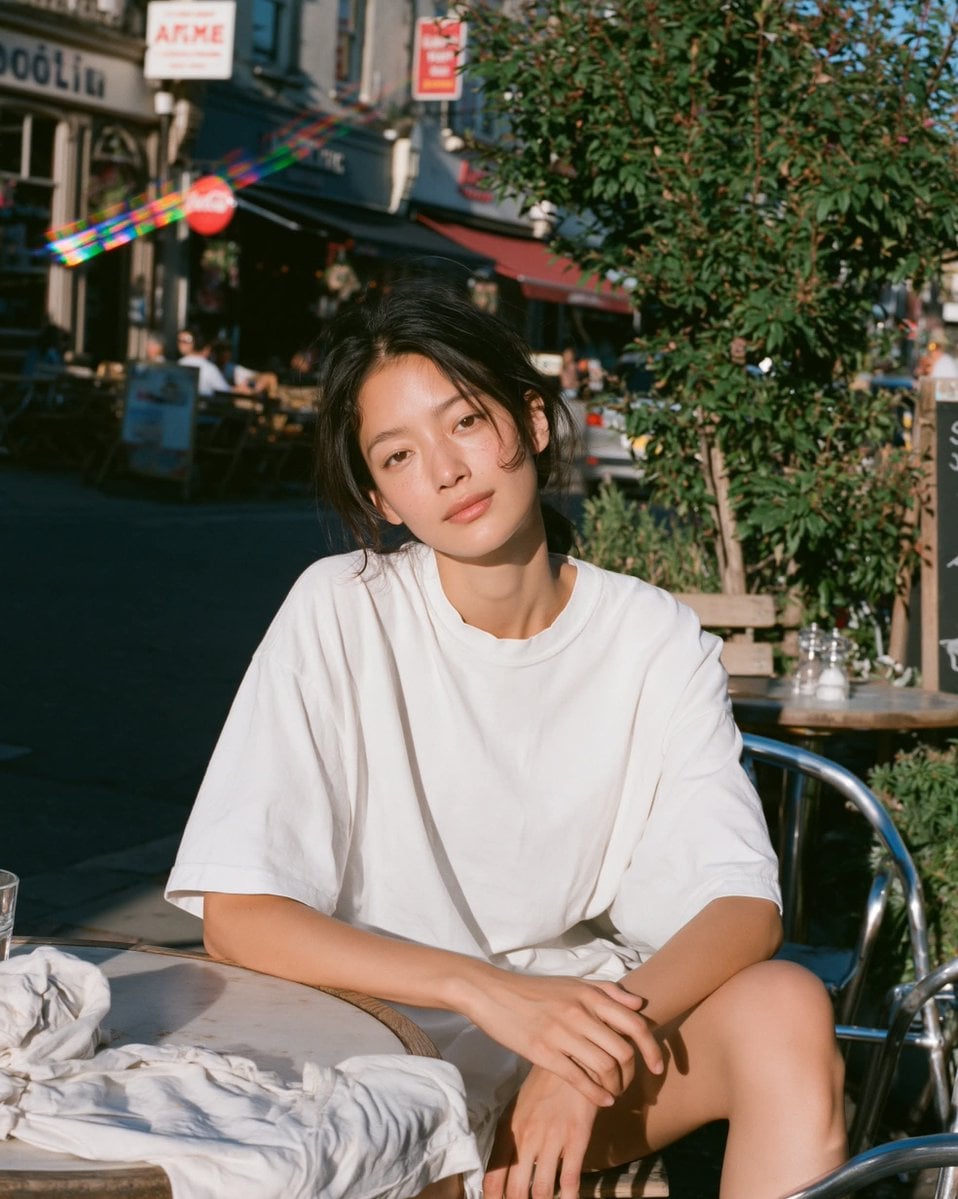 Golden Hour Cafe Serenity
