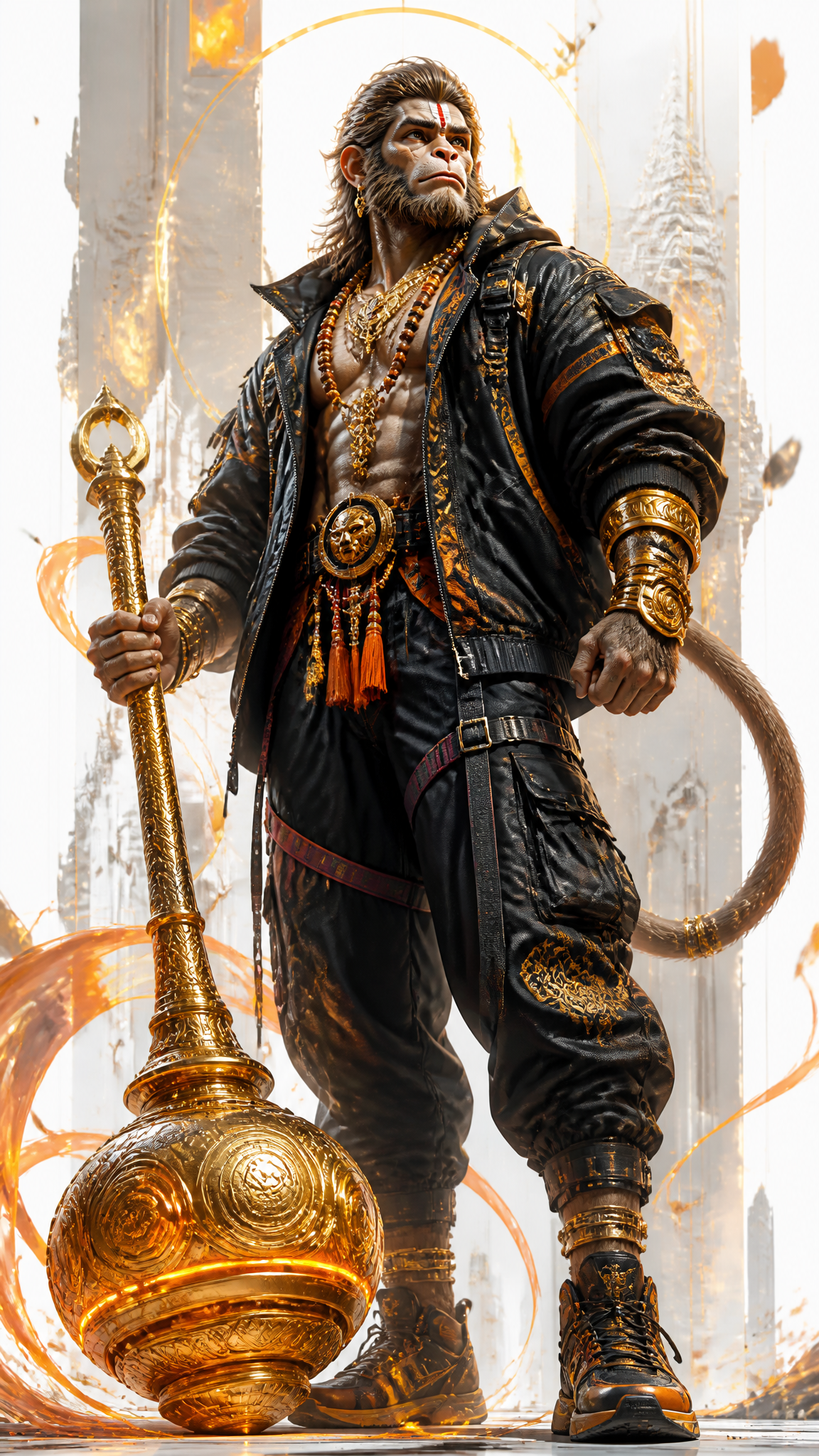 Divine Techwear Hanuman Collector Poster