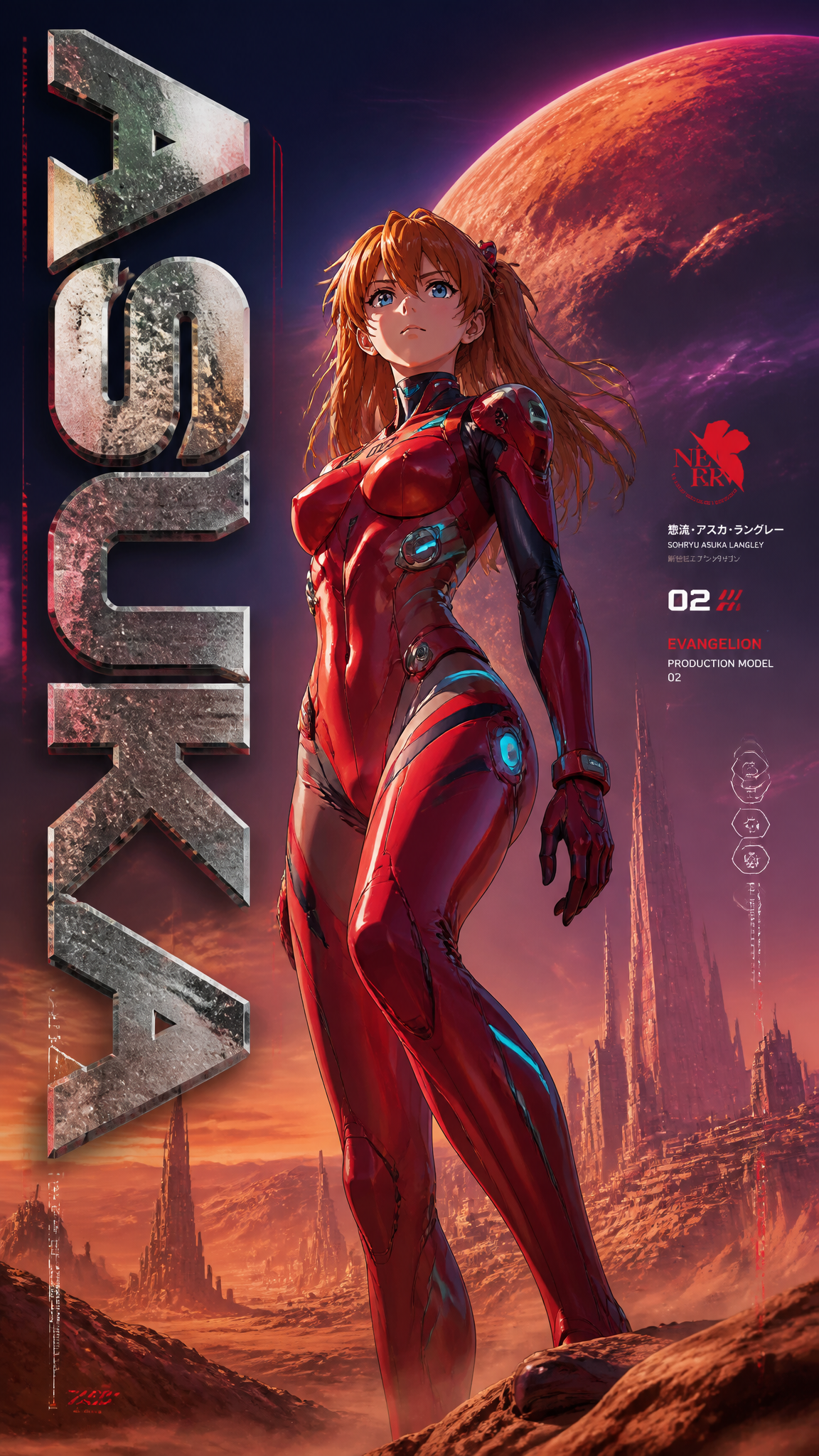 Asuka Collector's Edition Premium Character Poster
