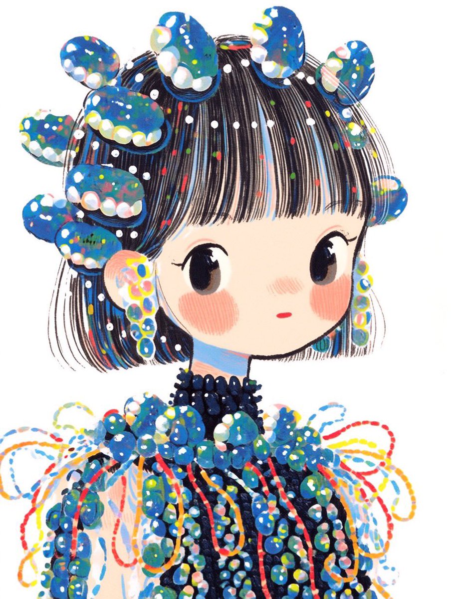 Avante-Garde Kawaii Couture Illustrations