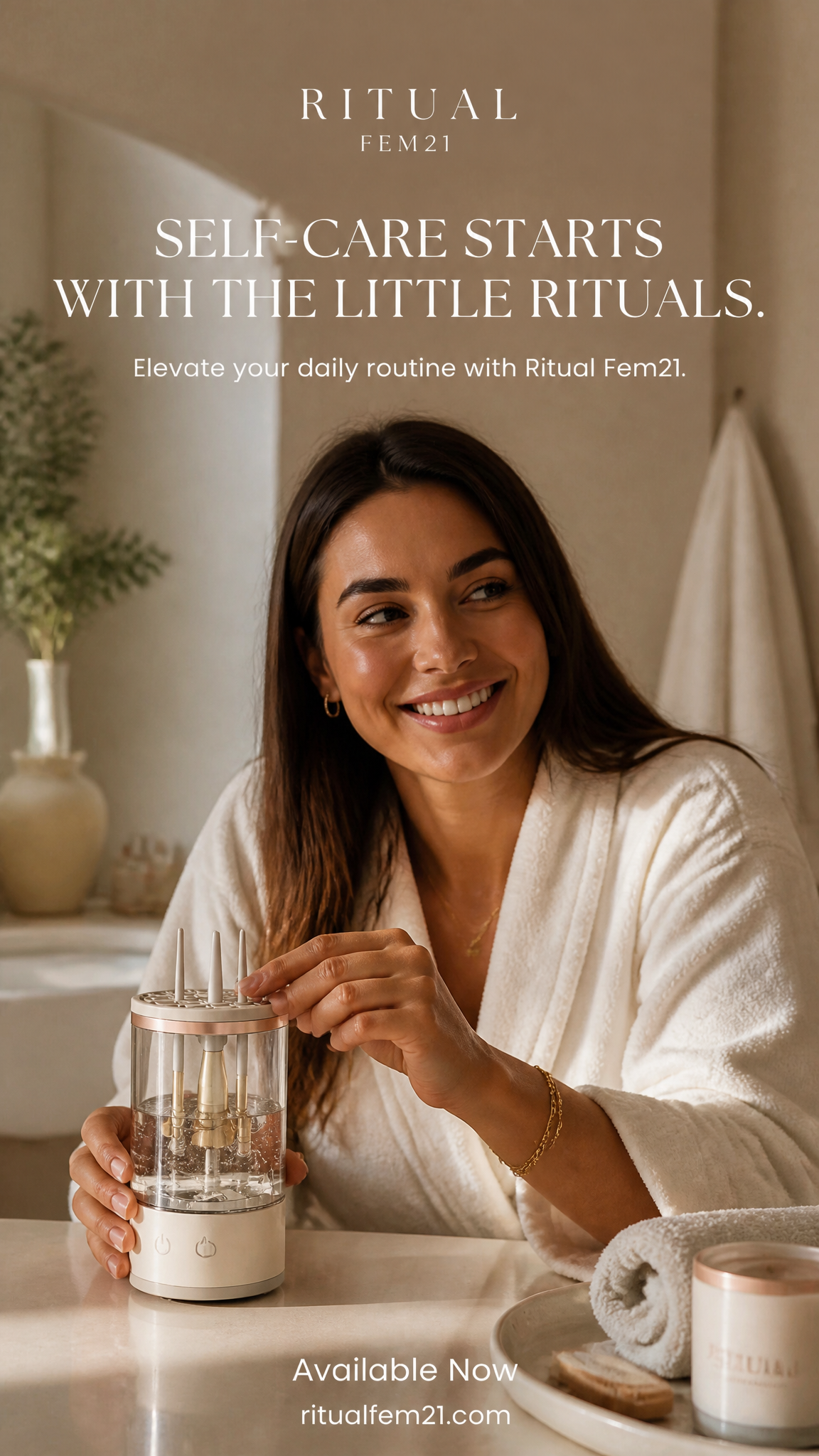 Luxury UGC Wellness Experience for Ritual Fem21