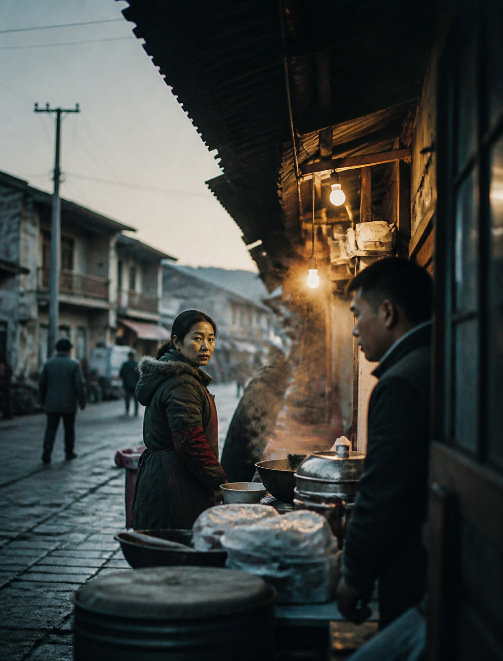 Cinematic Urban Candid on Kodak Vision3