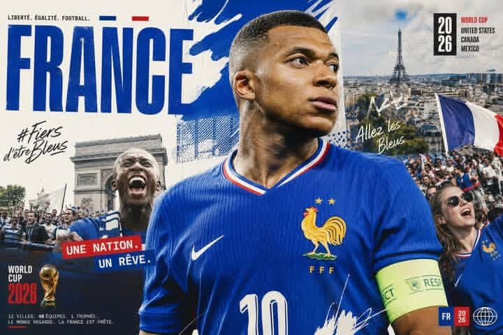 Customizable FIFA 2026 National Team Editorial Poster