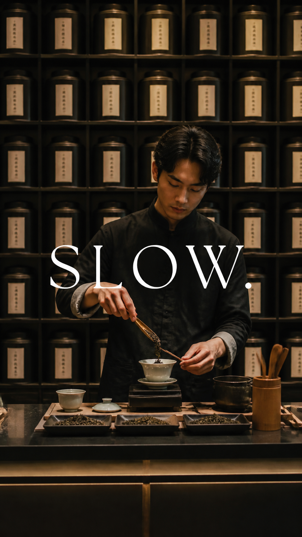 Zen Tea Ritual Editorial