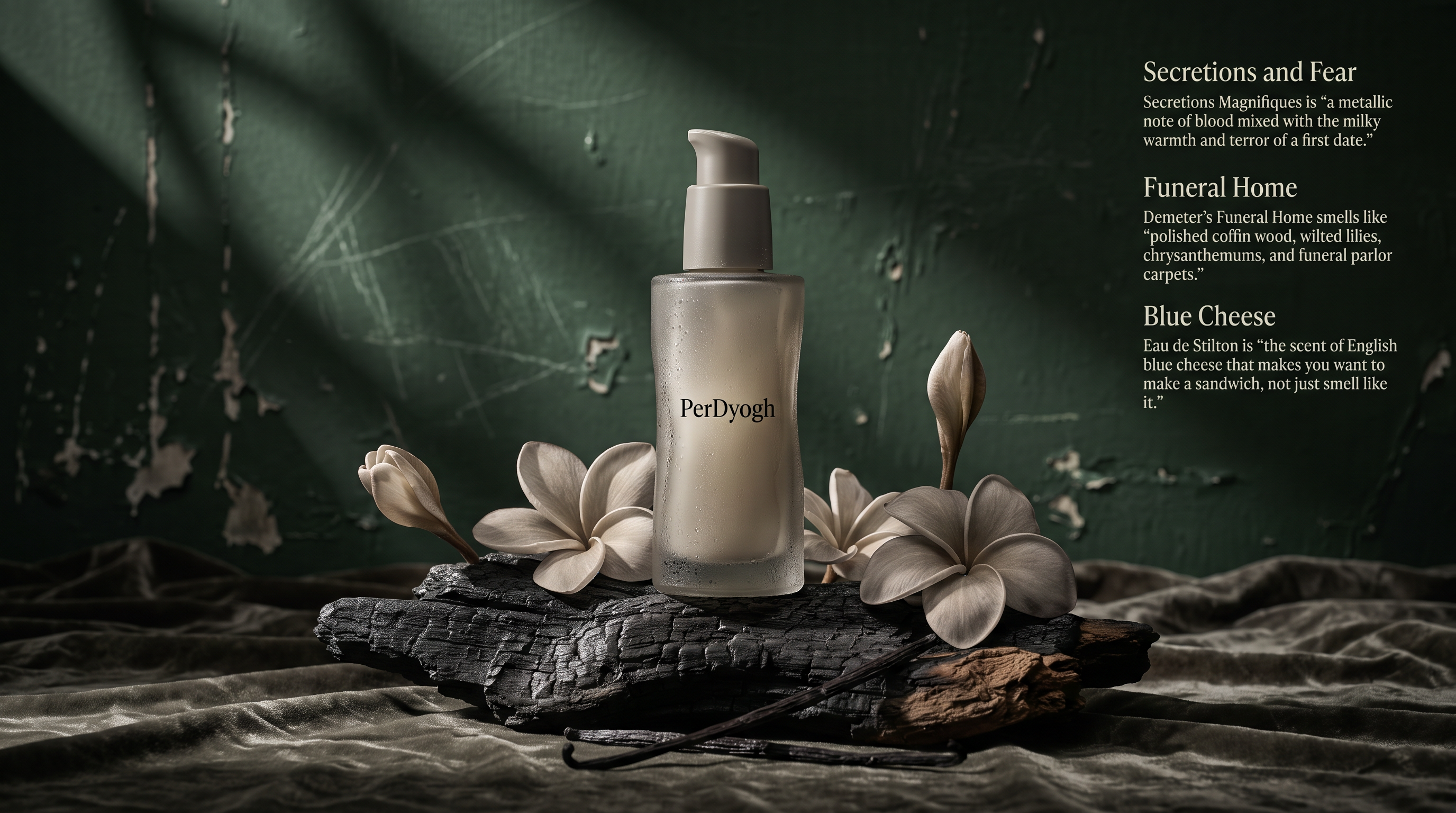 Avant-Garde Luxury Serum in Distressed Studio