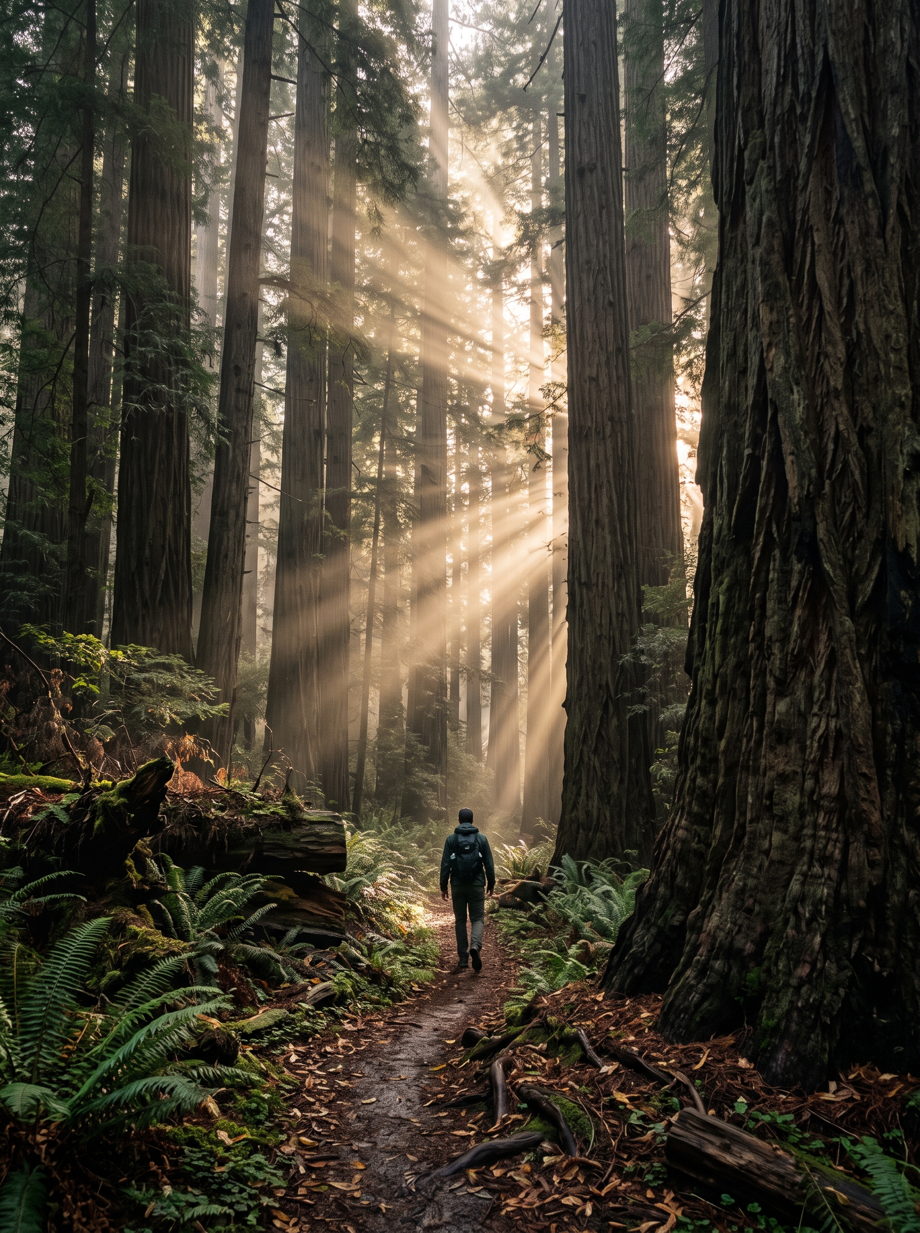 Majestic Redwood Forest Exploration