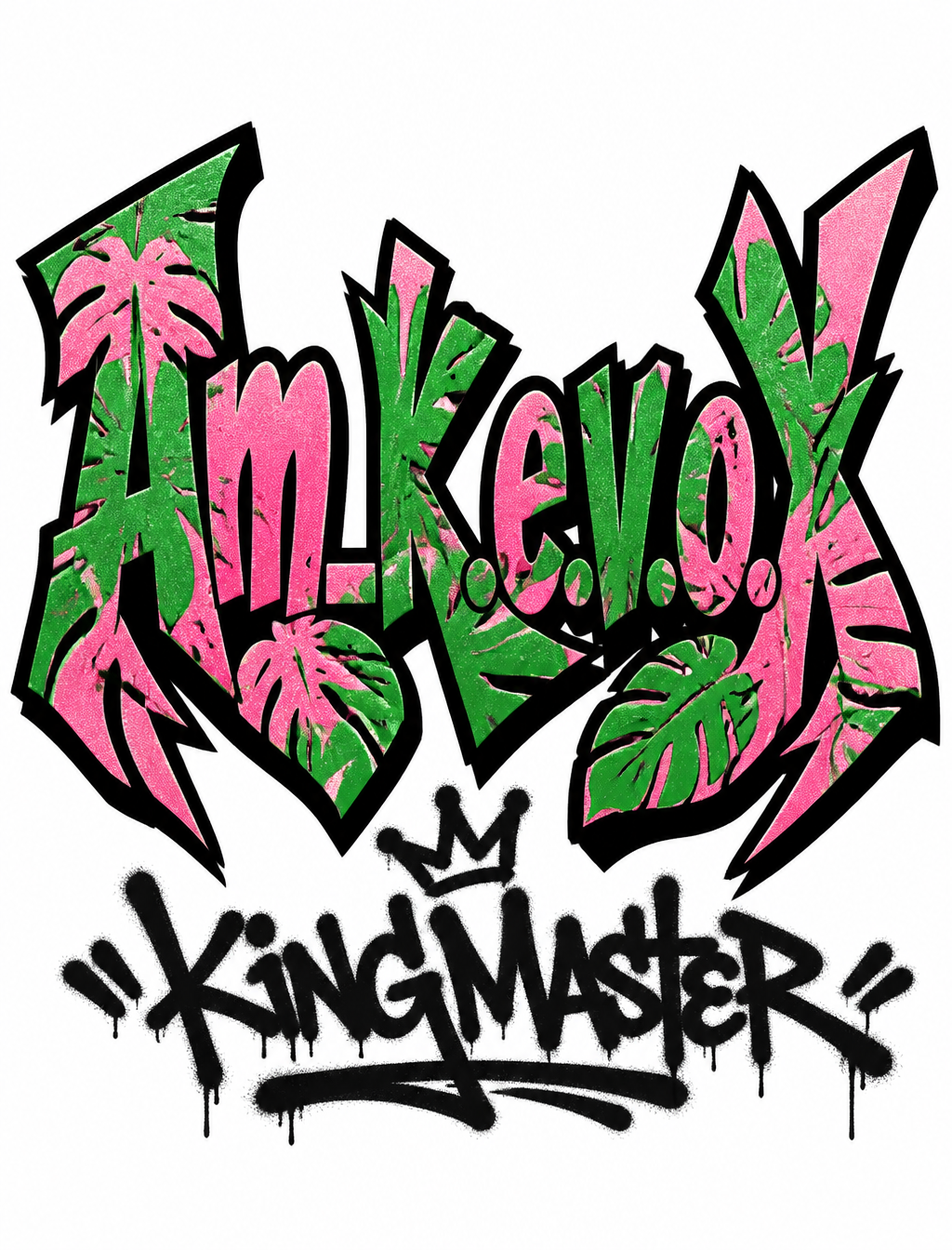 Urban Botanical Graffiti Art