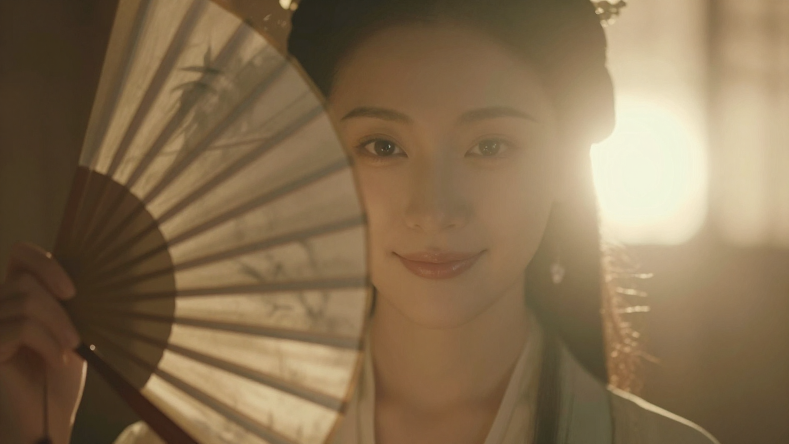 Ethereal Oriental Cinematic Portrait