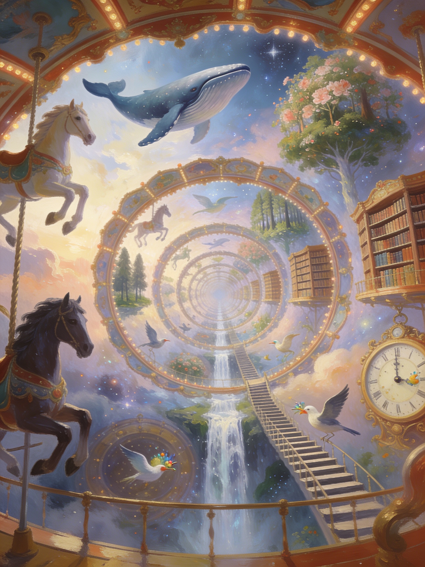 Cosmic Metamorphosis Carousel