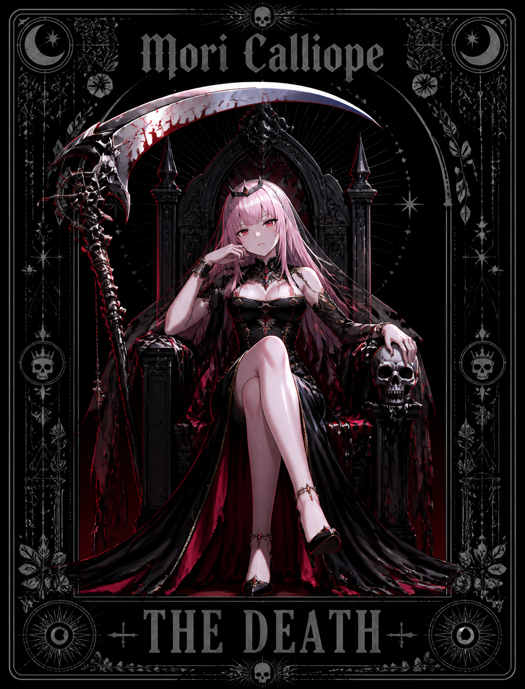 Gothic Reaper Tarot Visual