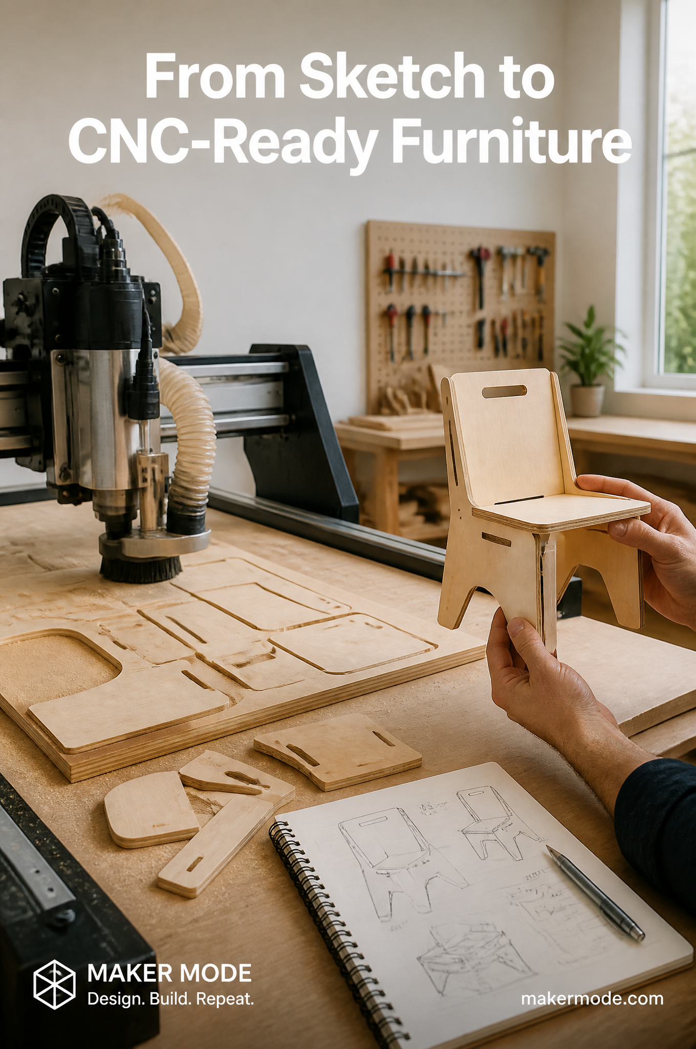 Precision CNC Woodworking Process
