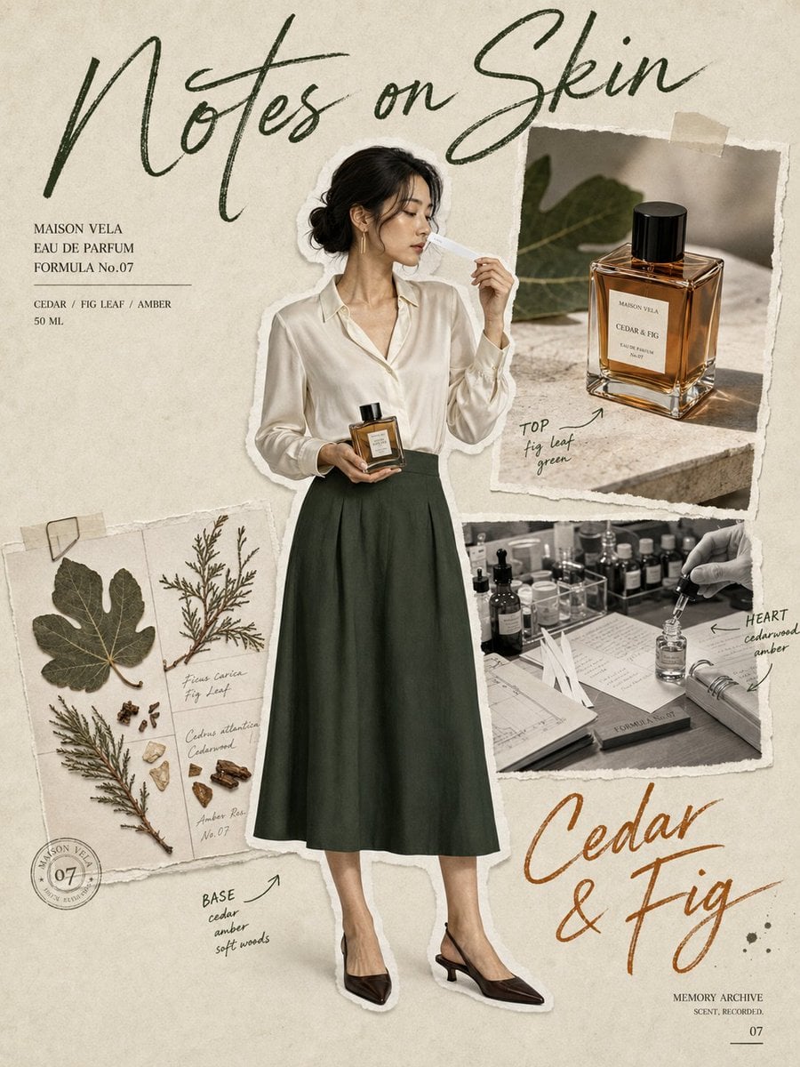 Professional Identity Scrapbook Editorial Poster - alternate