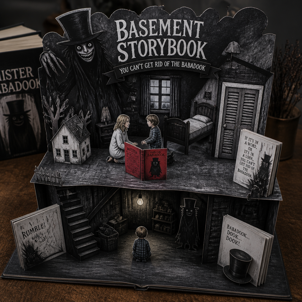 The Babadook Horror Pop-Up Diorama