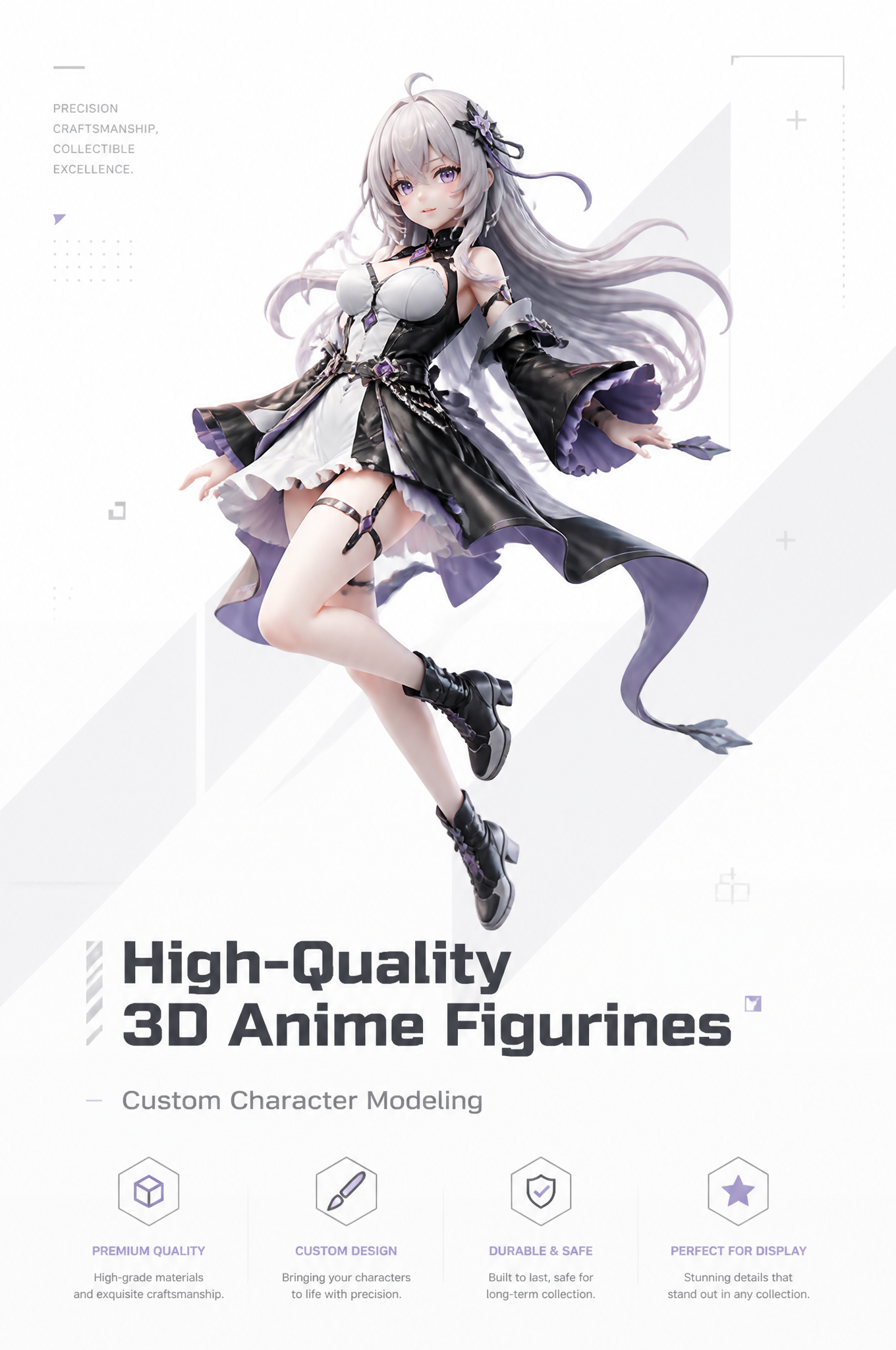 Premium Anime Figurine Product Showcase