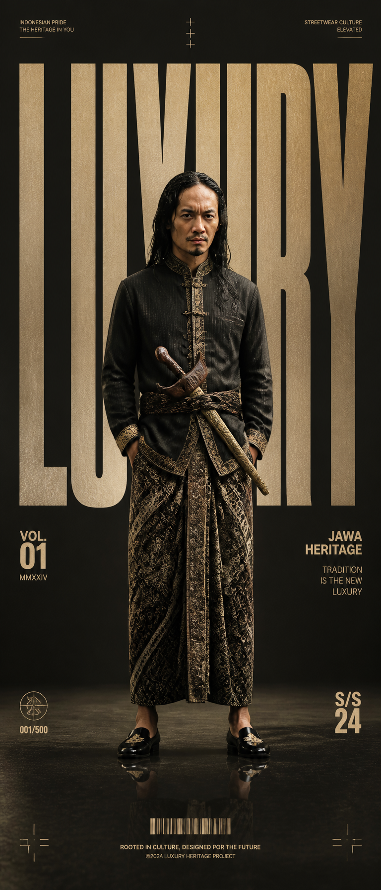 Modern Javanese Luxury Streetwear Editorial