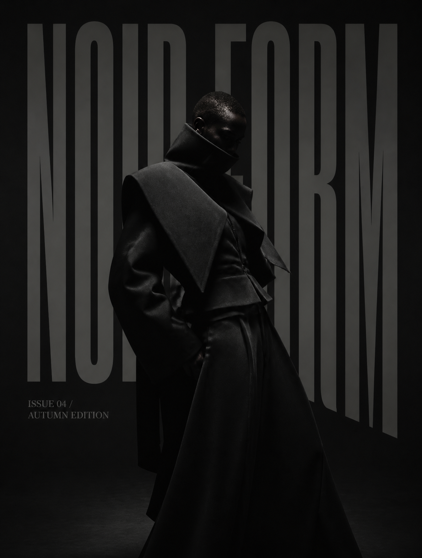 Avant-Garde Noir Brutalist Editorial
