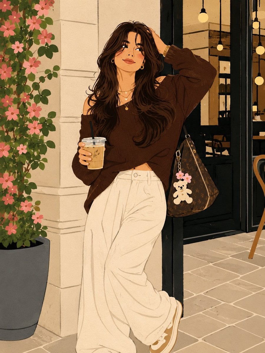 Contemporary Premium Naïve Portrait
