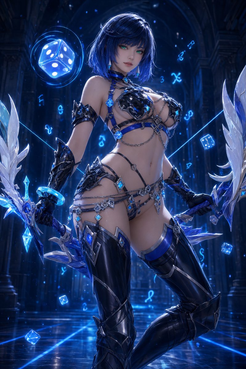 Fantasy JRPG Heroine Splash Art - alternate