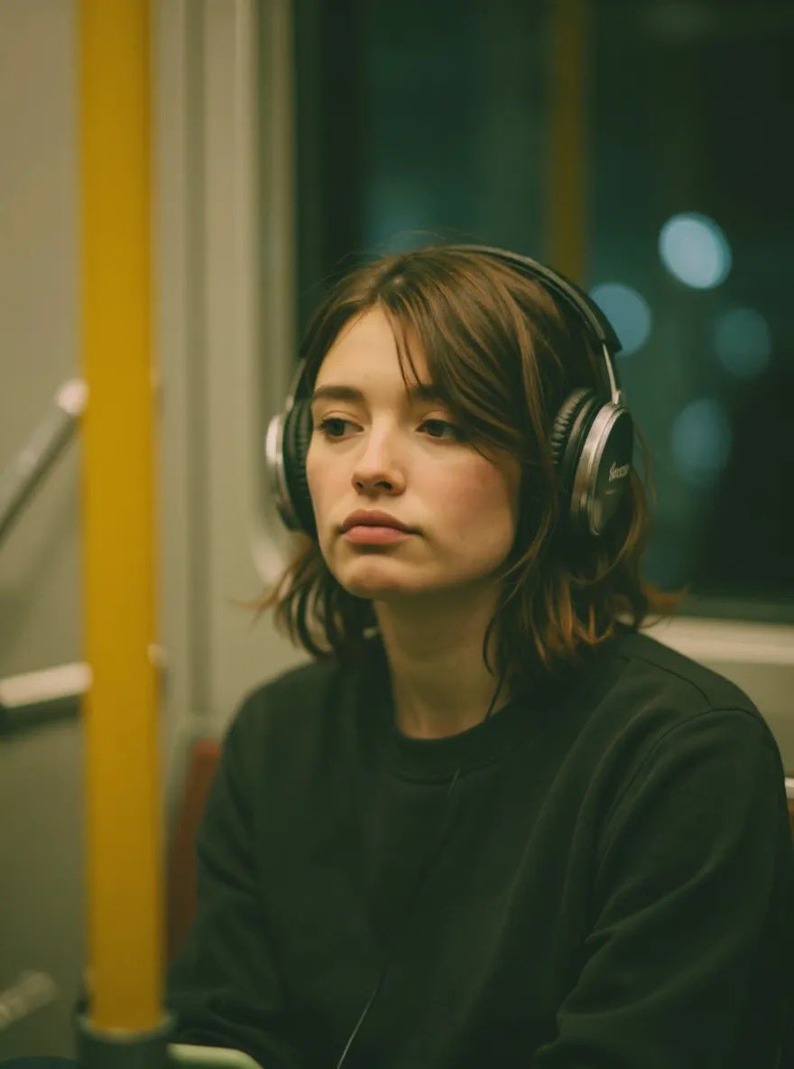Introspective Studio Session Candid