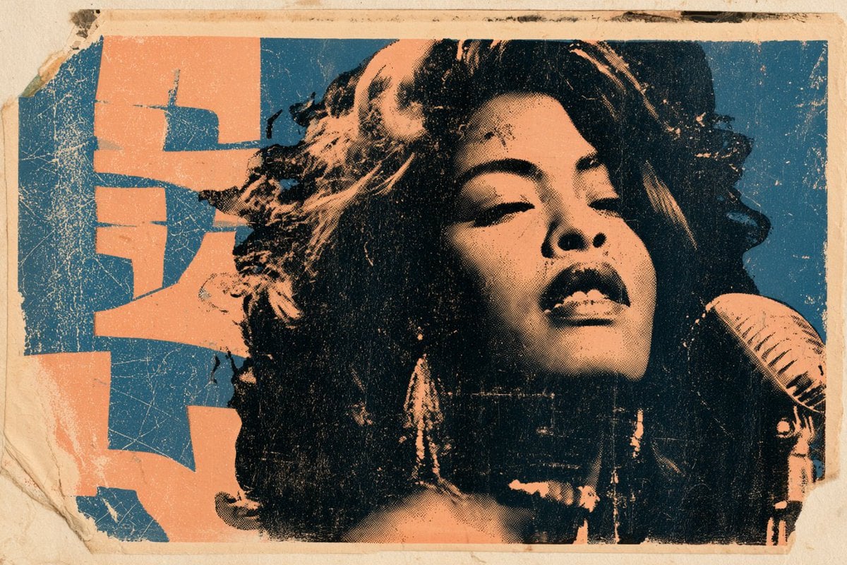 A lithograph poster of a [Subject], printed in vintage [C... - alternate