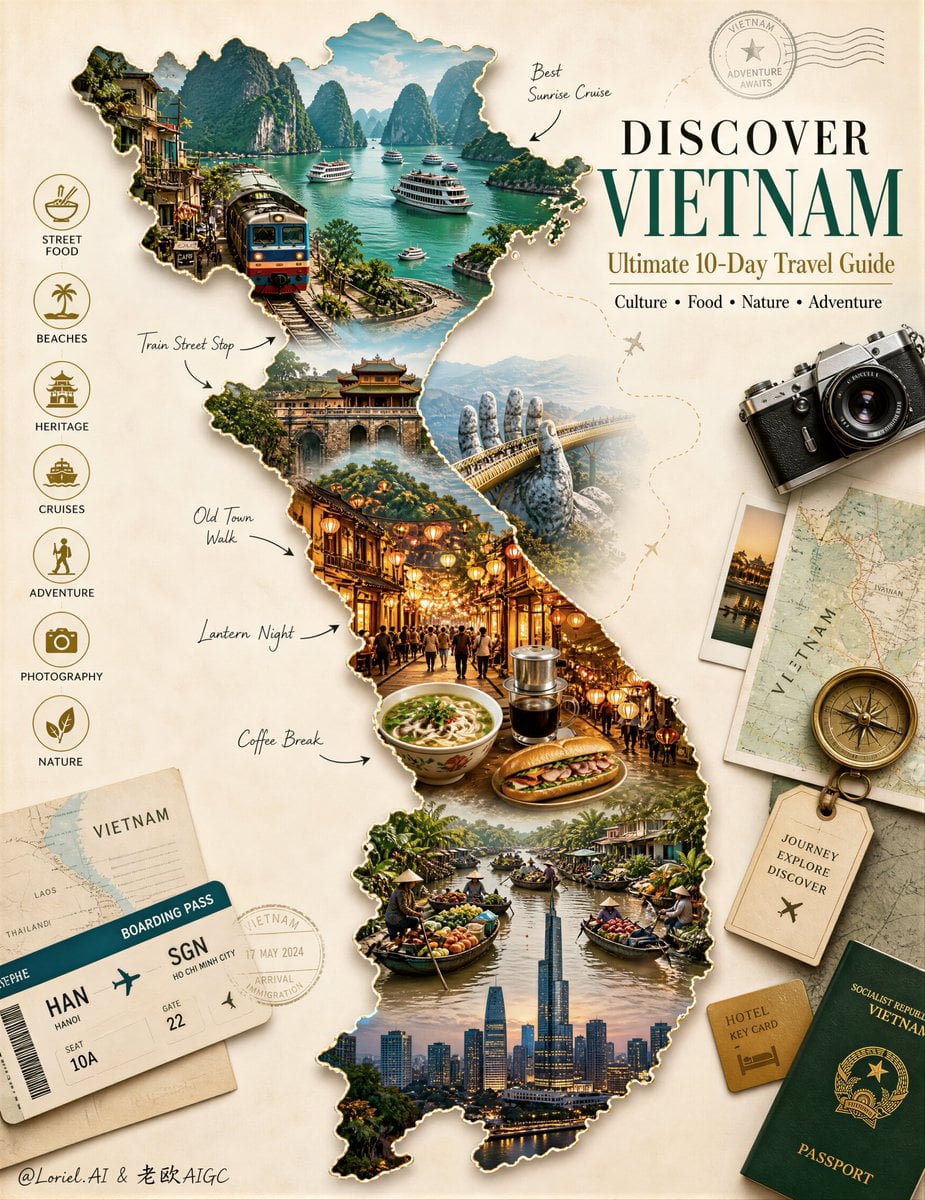 Luxury Editorial Destination Guide Poster - alternate