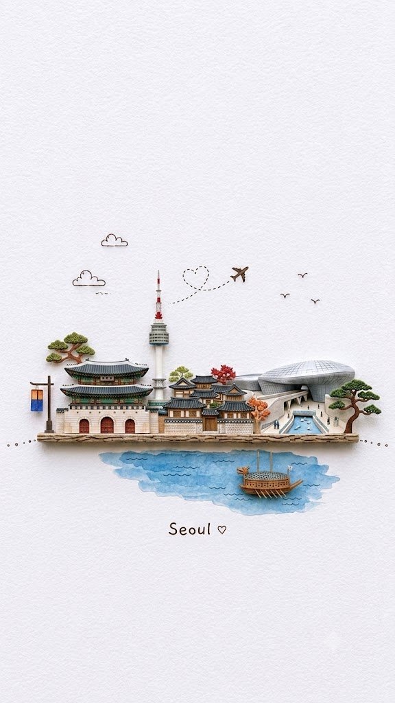Whimsical City Paper-Craft Diorama