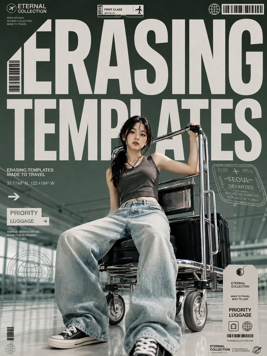 Luxury Streetwear Airport Editorial