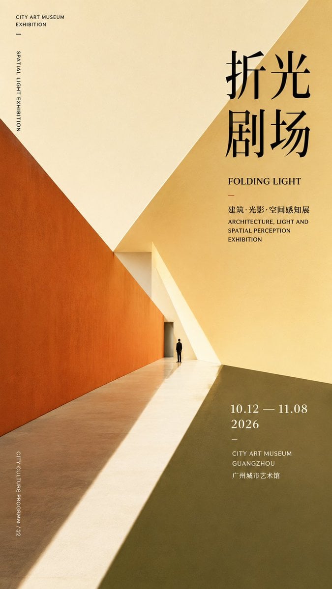Diagonal Dynamic Editorial Poster Template - alternate