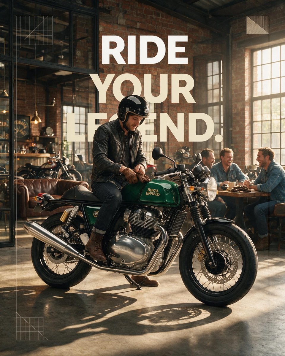 Royal Enfield Continental GT 650 Premium Campaign - alternate