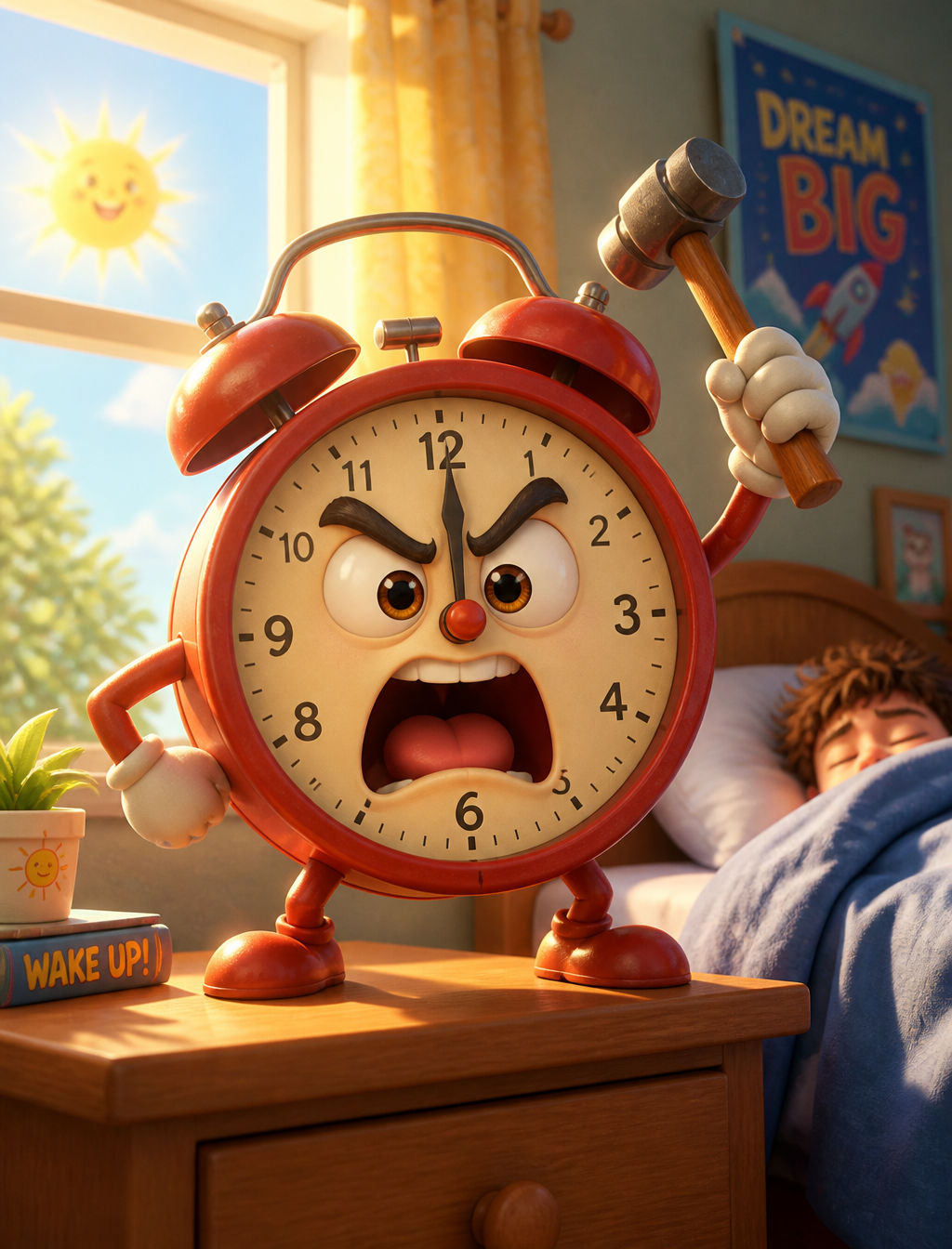 Grumpy Morning Wake-Up Call