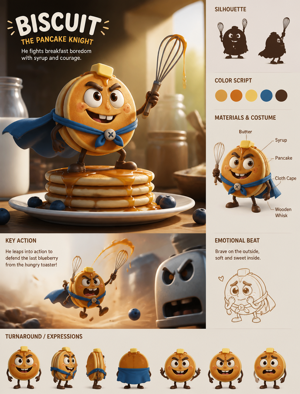 Whimsical Kitchen Hero Concept