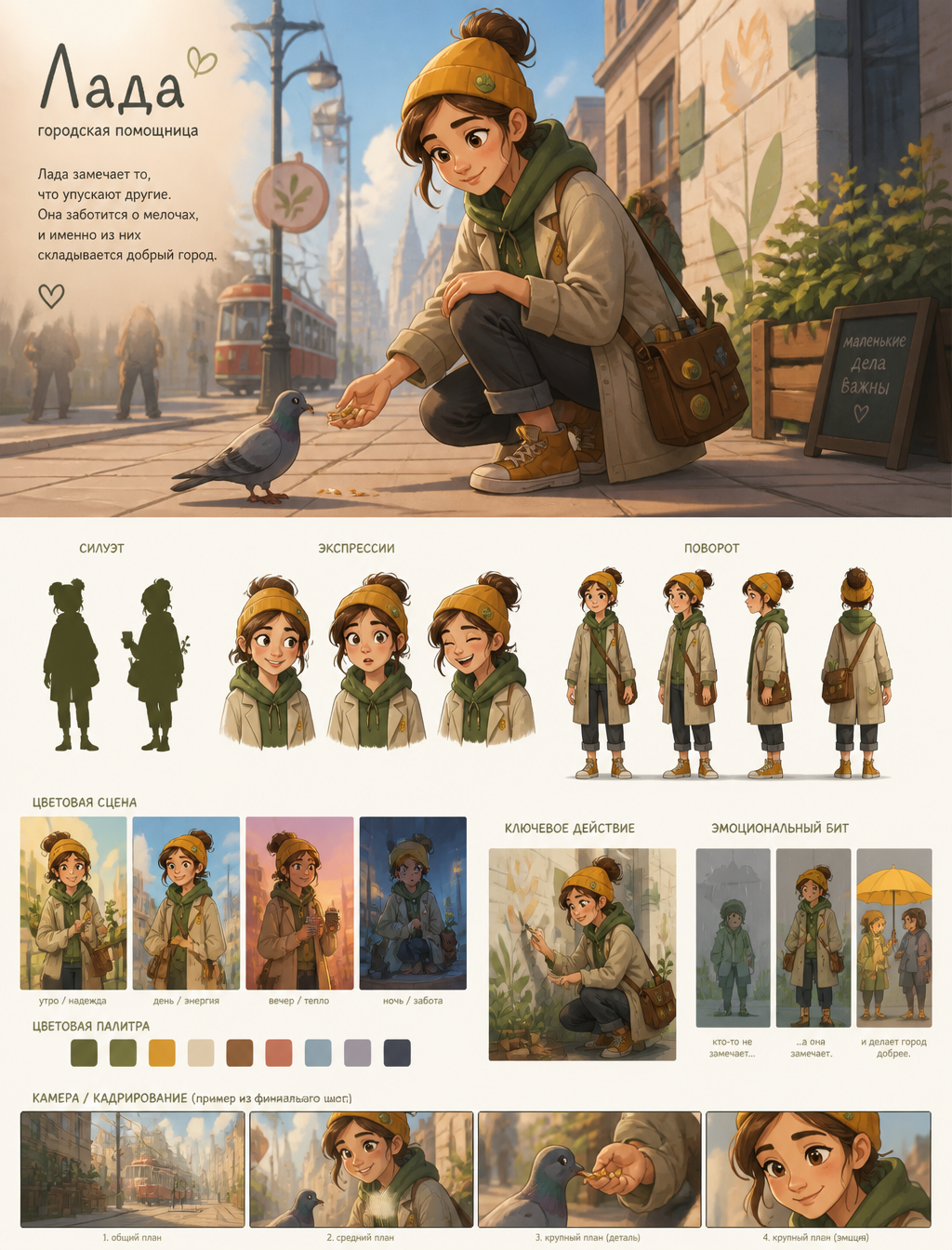 Kind Urban Character Concept Art
