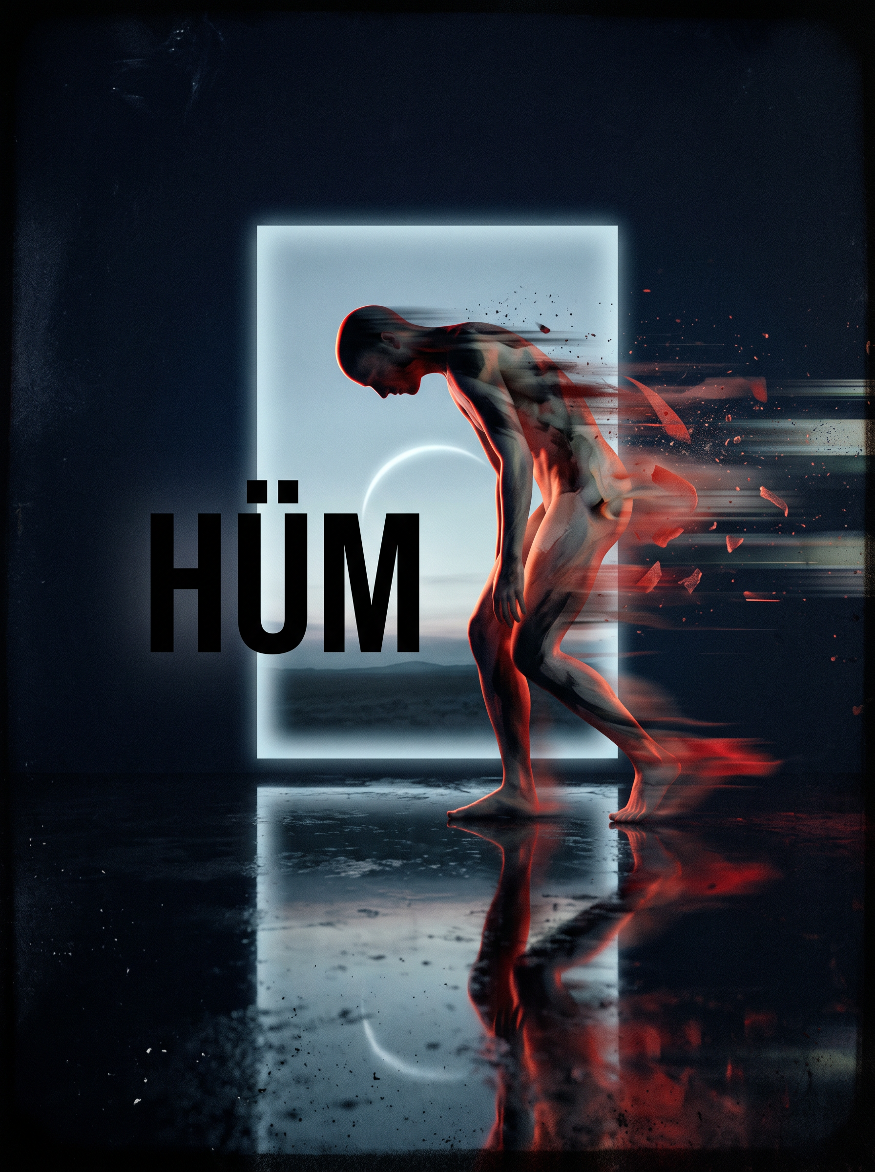 Abstract Motion Distortion Album Art