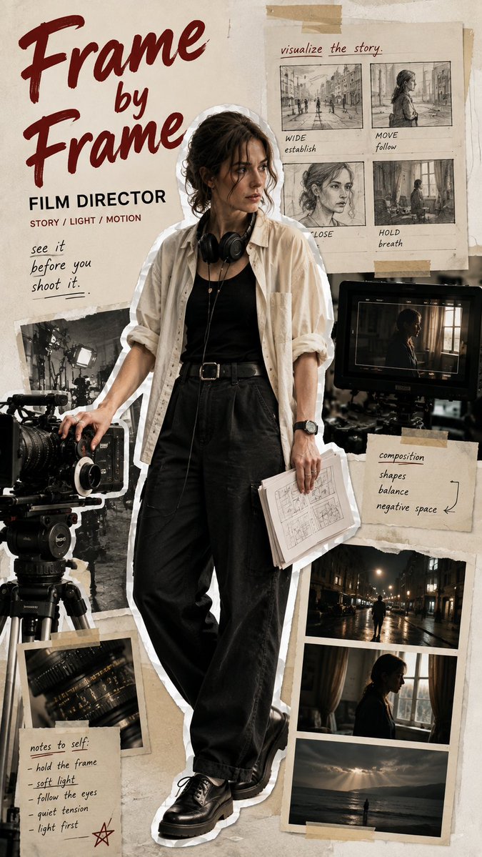 Modern Professional Editorial Collage Poster - alternate