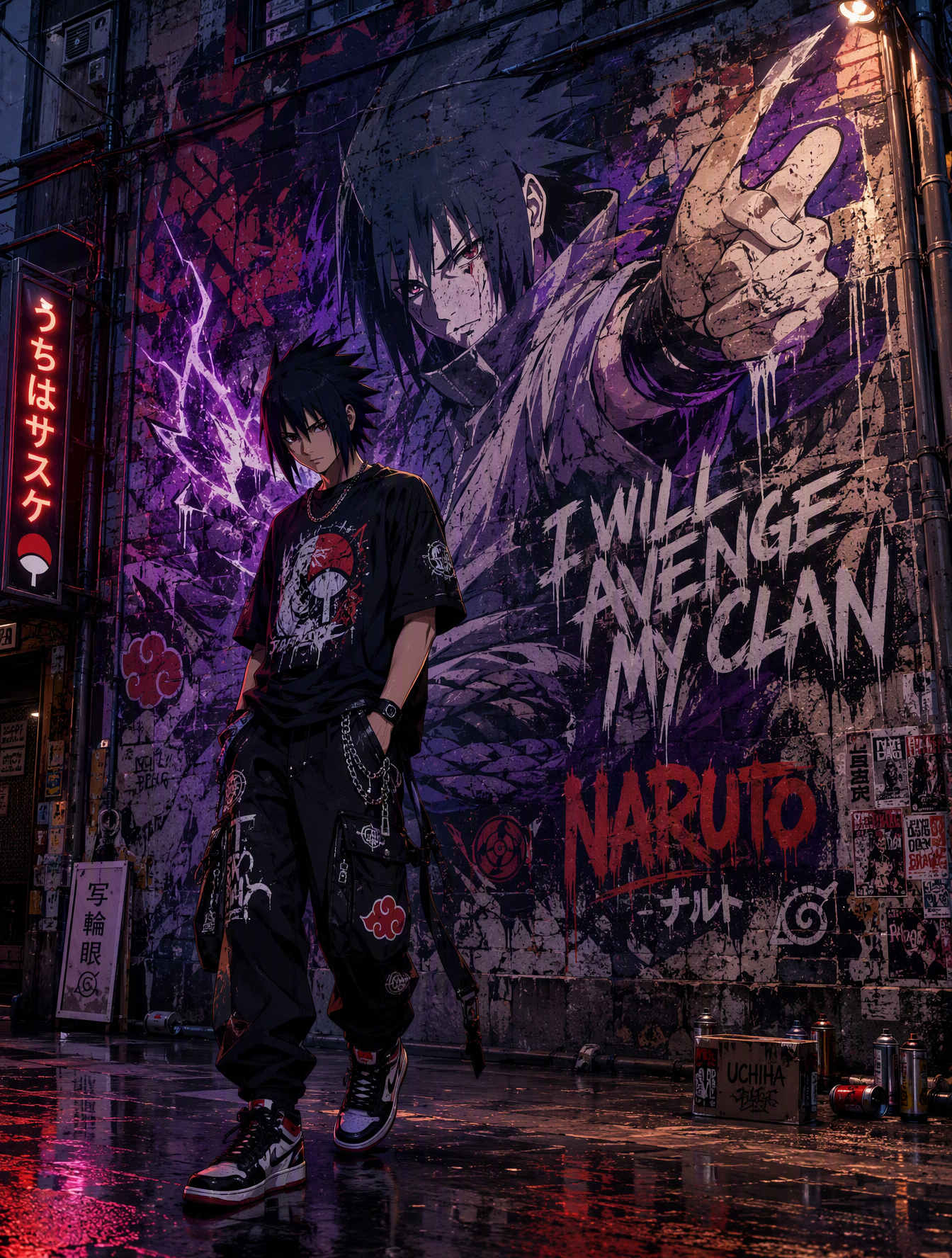 PROMPT MAESTRO — ANIME GRAFFITI STREET FASHIONUsa la imag...