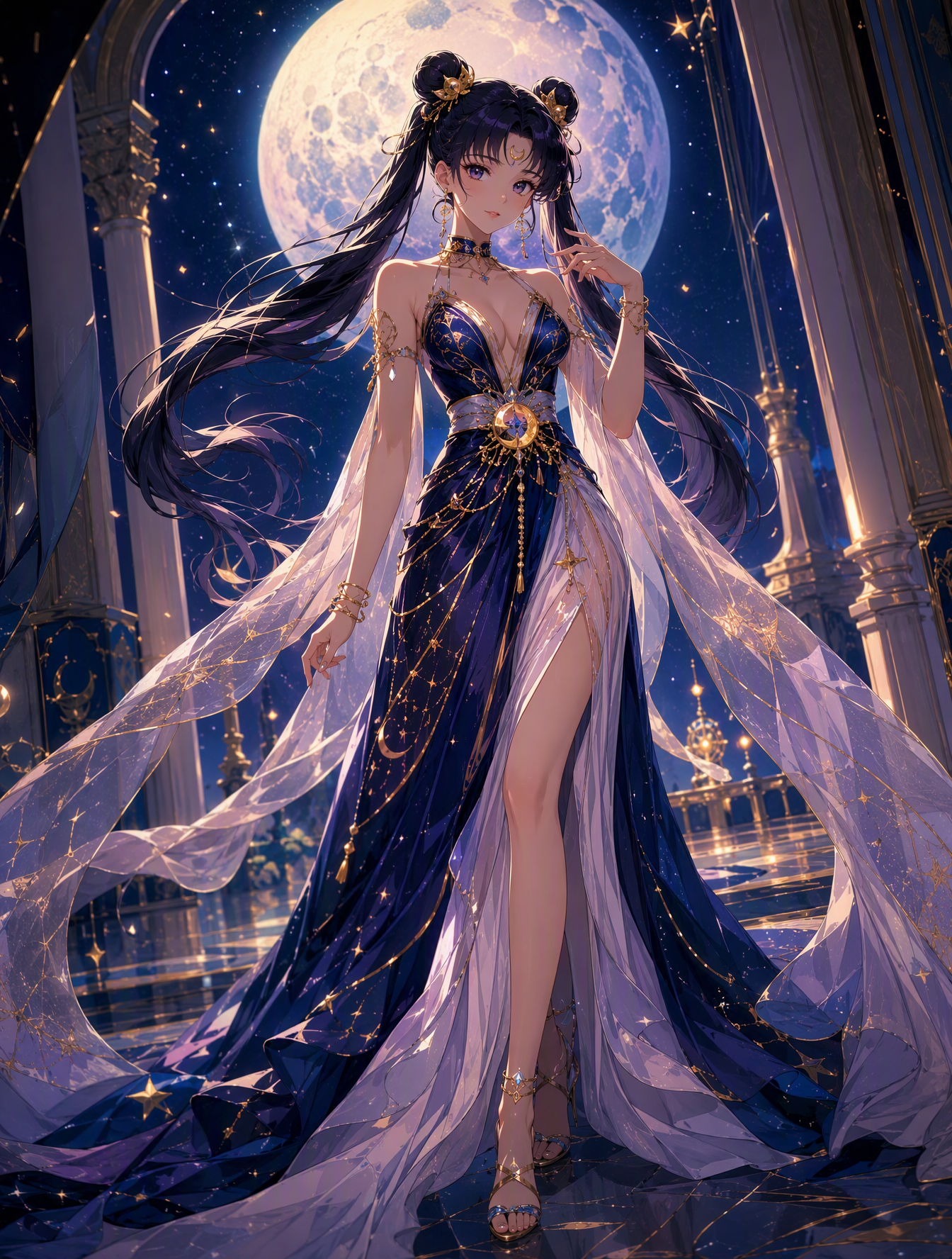 PROMPT EDITABLE — VESTIDO DE ALTA COSTURA INSPIRADO EN AN...