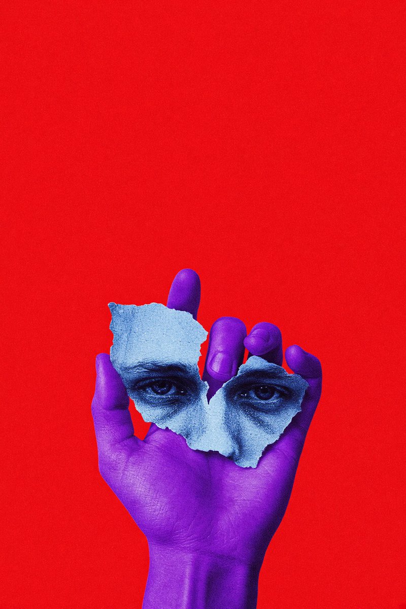 A flat bright red poster background with nothing else in ...