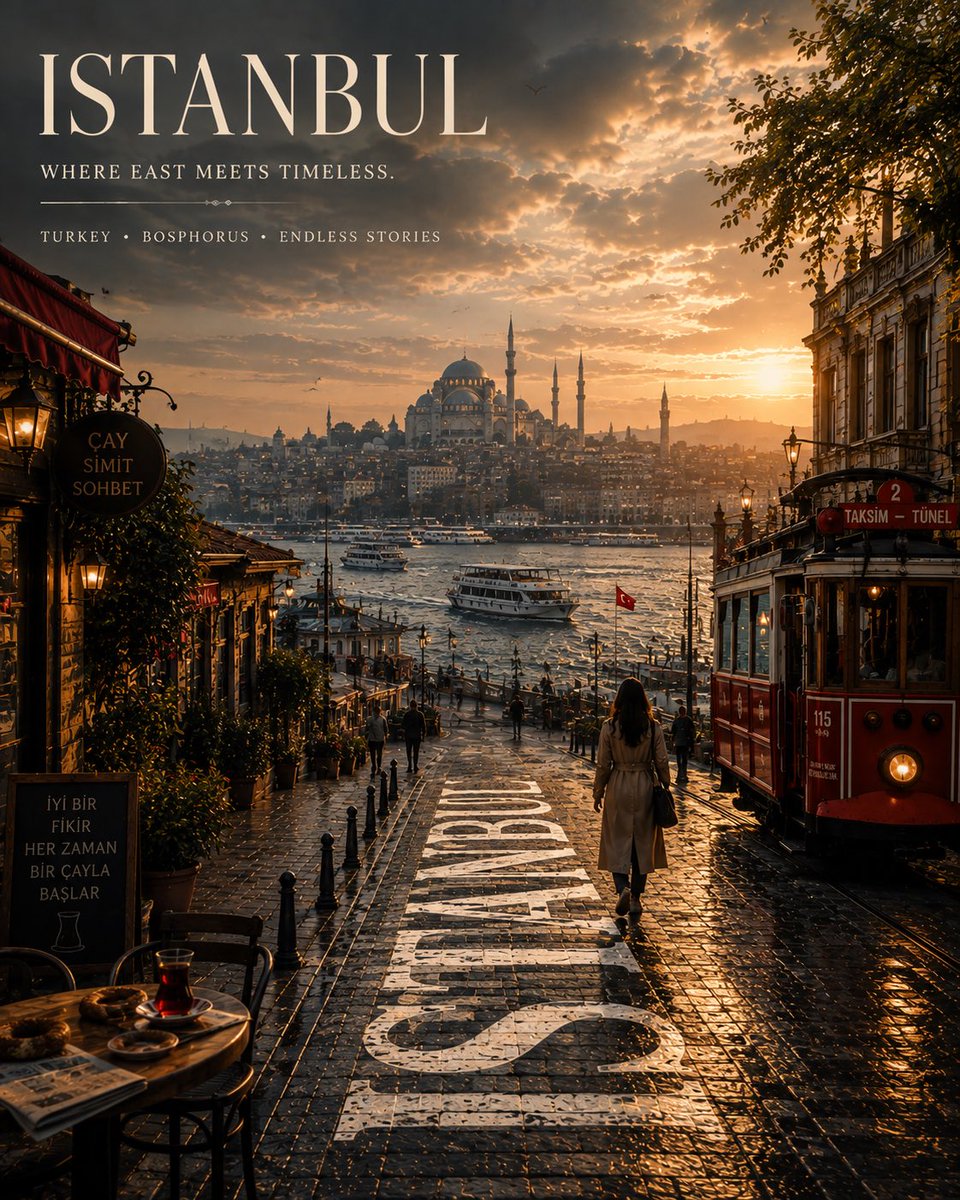 Create a premium 4:5 vertical cinematic travel poster for... - alternate