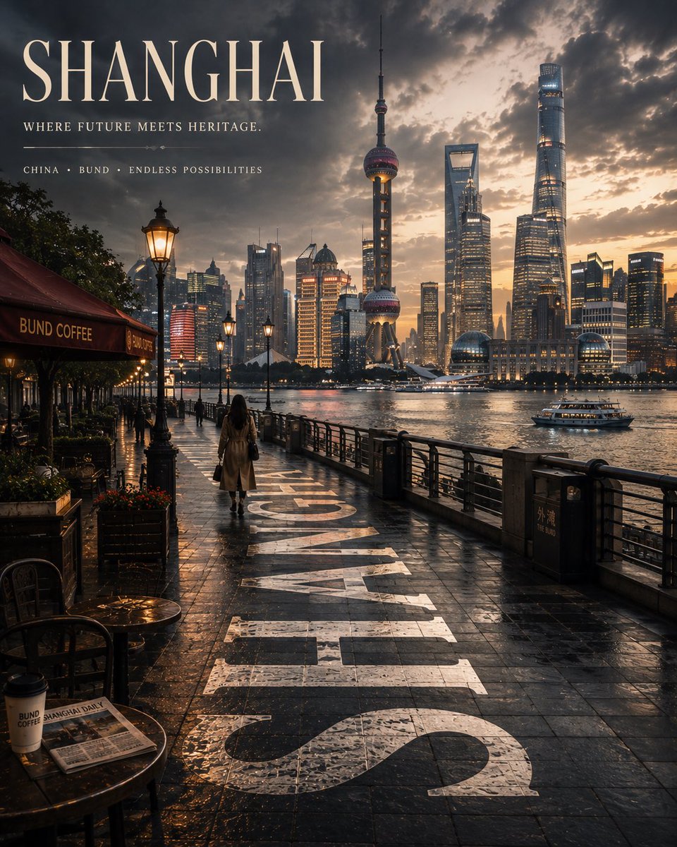Create a premium 4:5 vertical cinematic travel poster for... - alternate