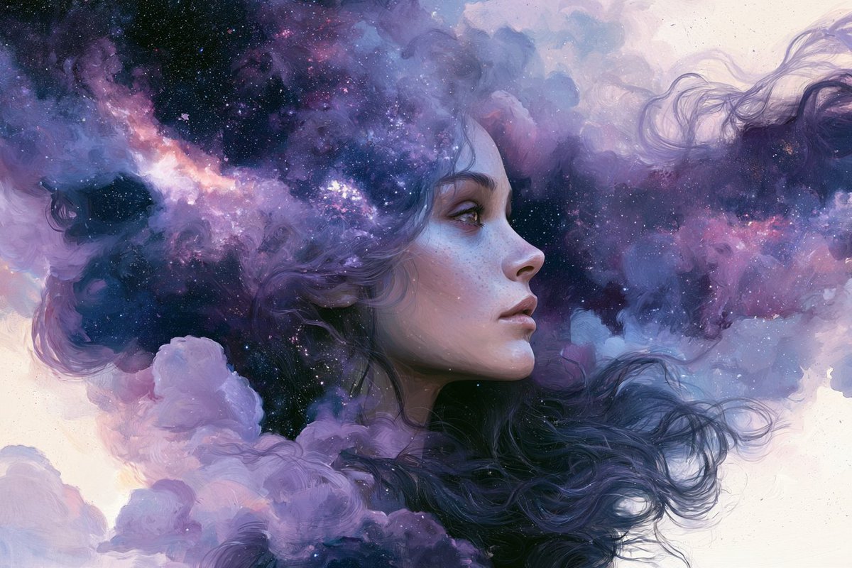 [Subject] envisioned in a Celestial Watercolor Reverie, w... - alternate