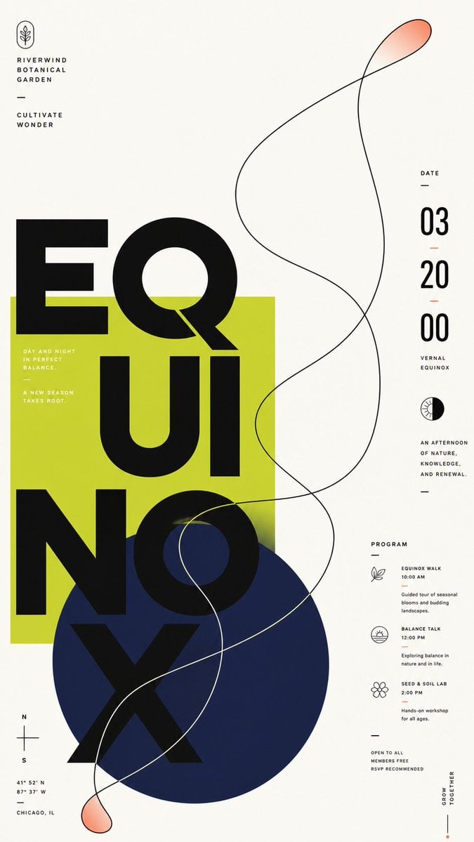 Build a modern flat graphic around any chosen subject obj... - alternate