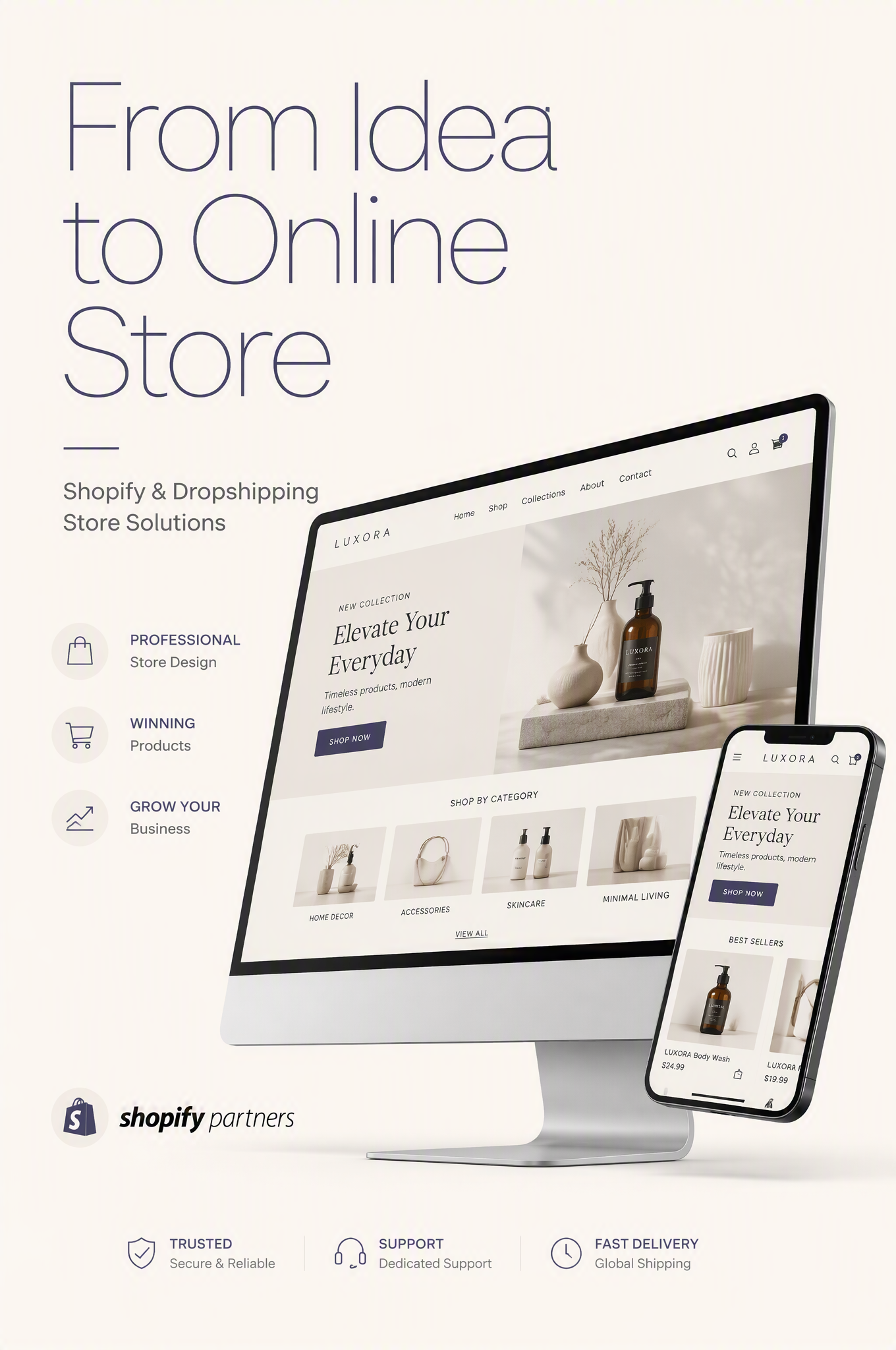 Create a cinematic 2:3 vertical advertising visual. Minim...