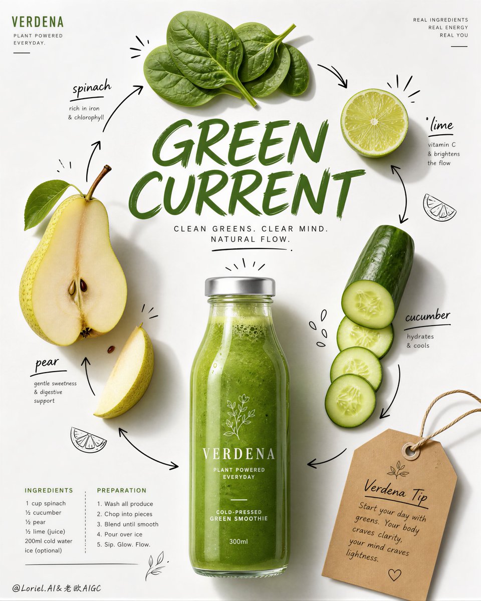 Create a premium editorial juice-campaign poster for a fi...