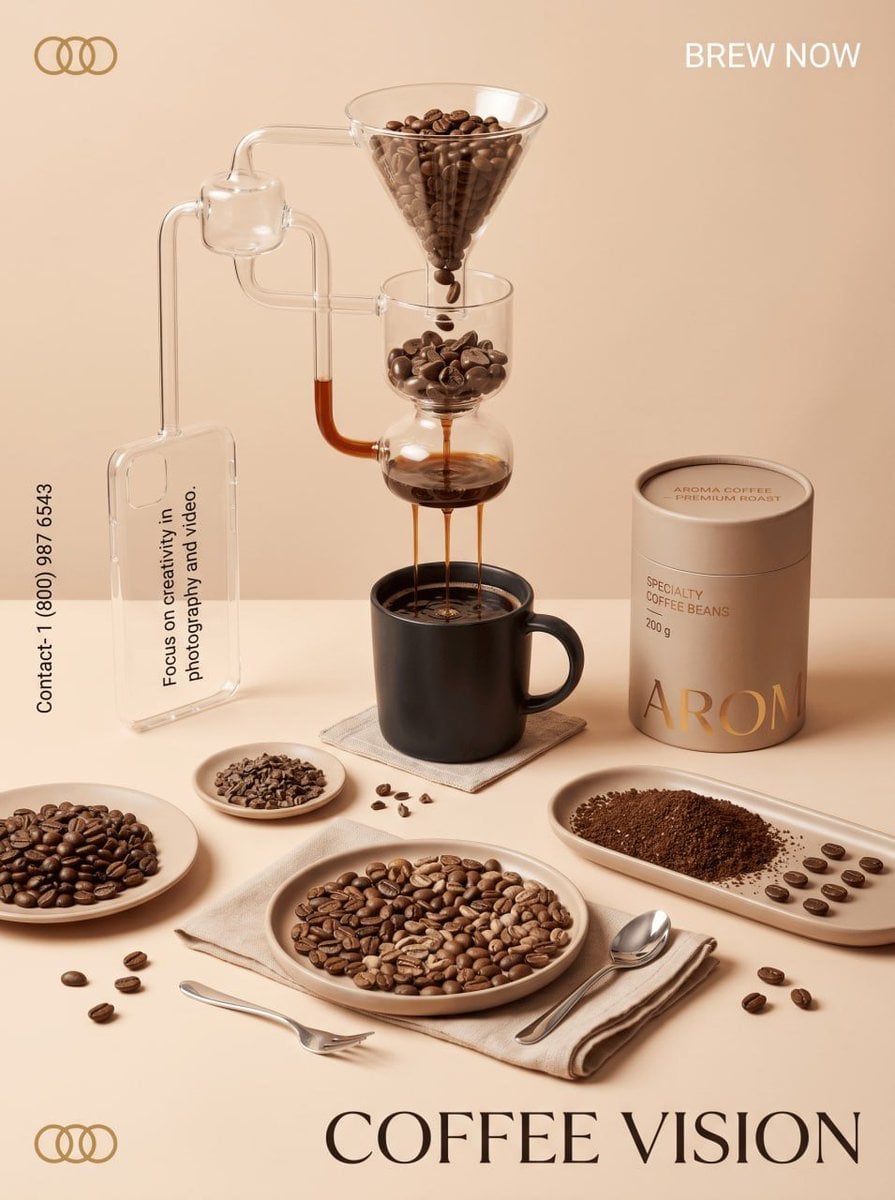 A bright, stylized still life and a conceptual photograph... - alternate