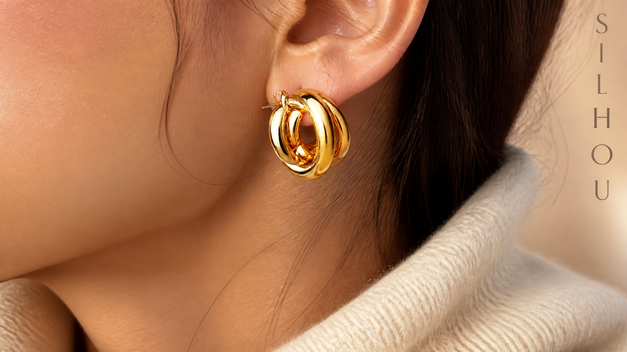 Use the uploaded earrings image as the exact product refe...
