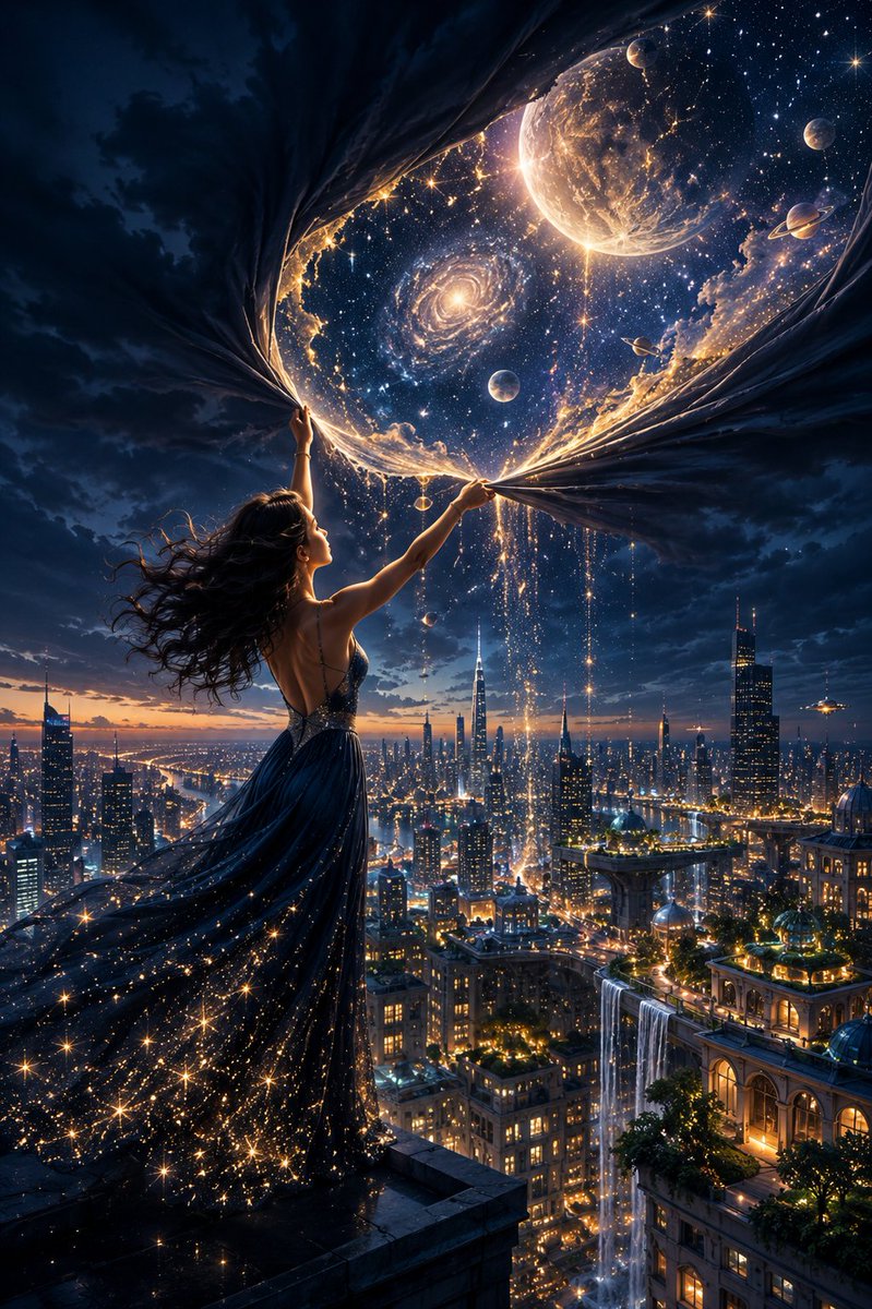 A breathtaking cinematic fantasy portrait of a beautiful ...