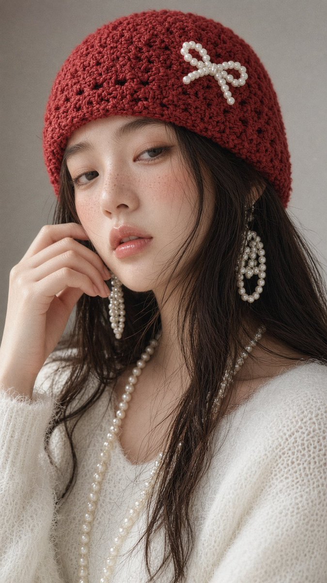 A close-up portrait of a young Taiwan idol in her early 2...
