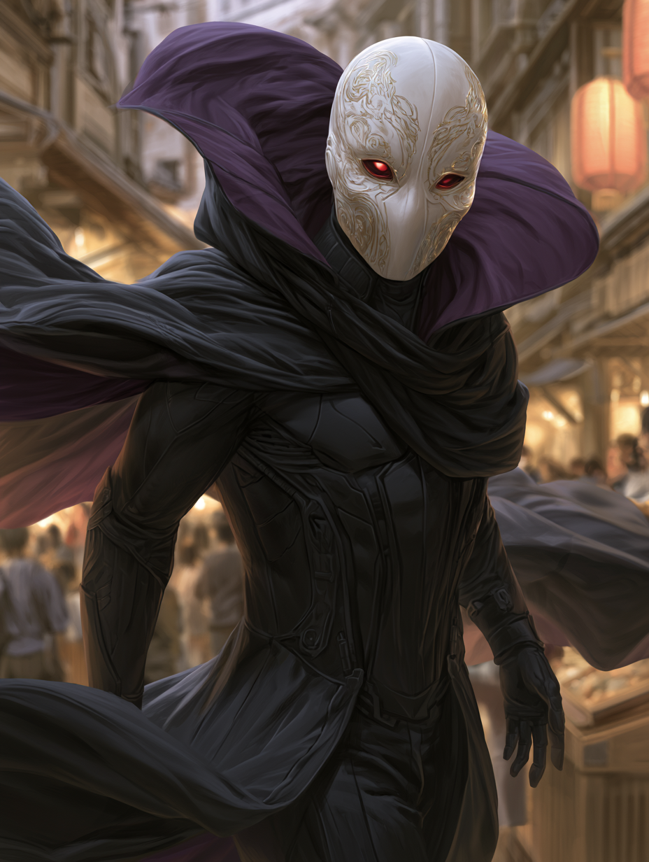 High-quality anime illustration, full-body front view of ...