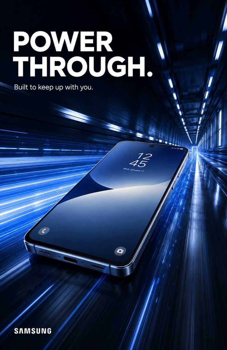 Create a premium agency-level Samsung Galaxy Instagram ad... - alternate